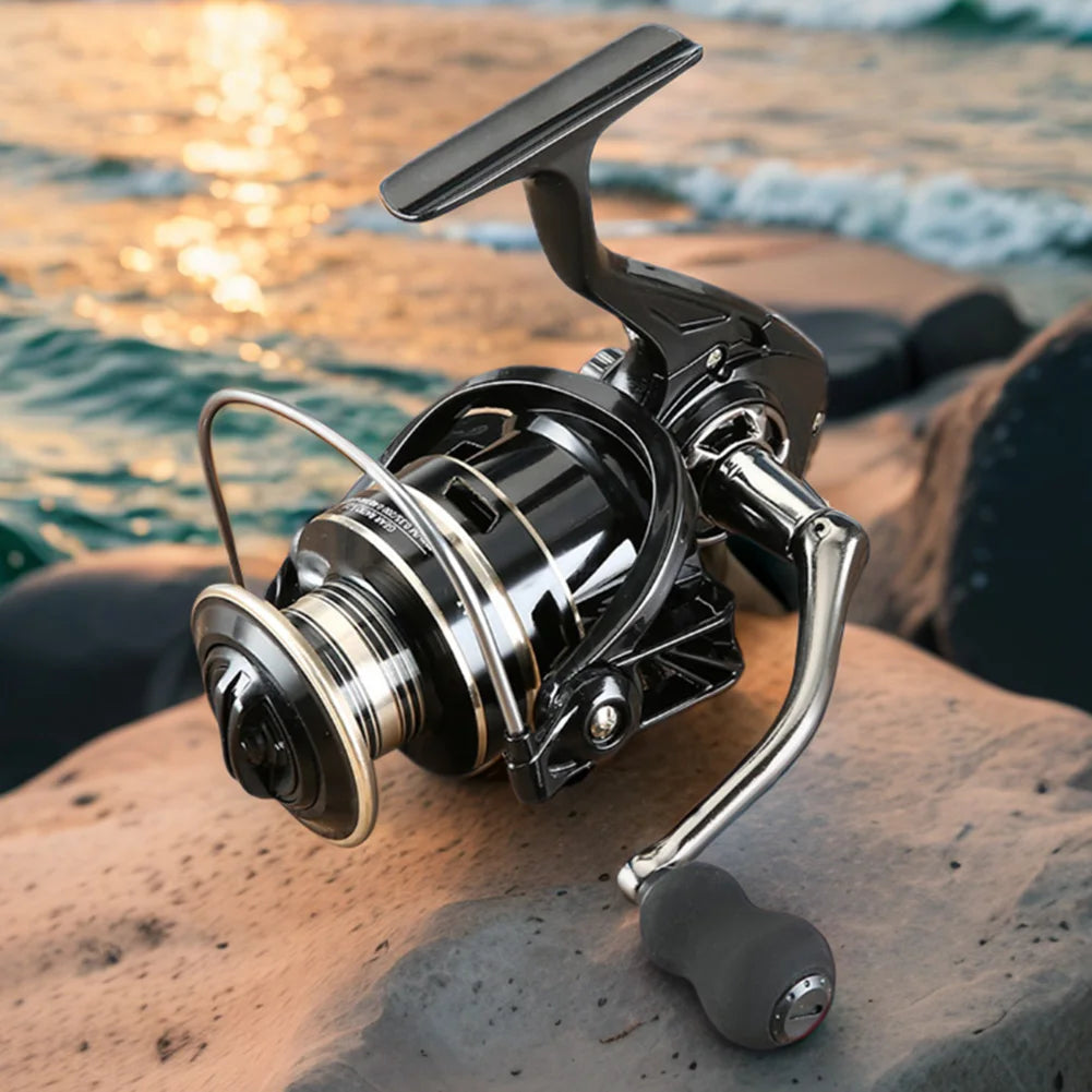Spinning Reel Metal Spool Handle All-Metal Fishing Reel Fishing Coil Wheel Carp Fishing Reel Fishing Accessories