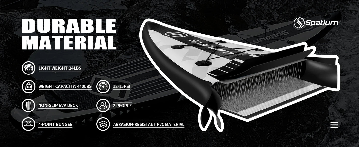 Inflatable Stand Up Paddle Board,Accessories, Anti-Slip EVA Deck, 11’5’’  Adults