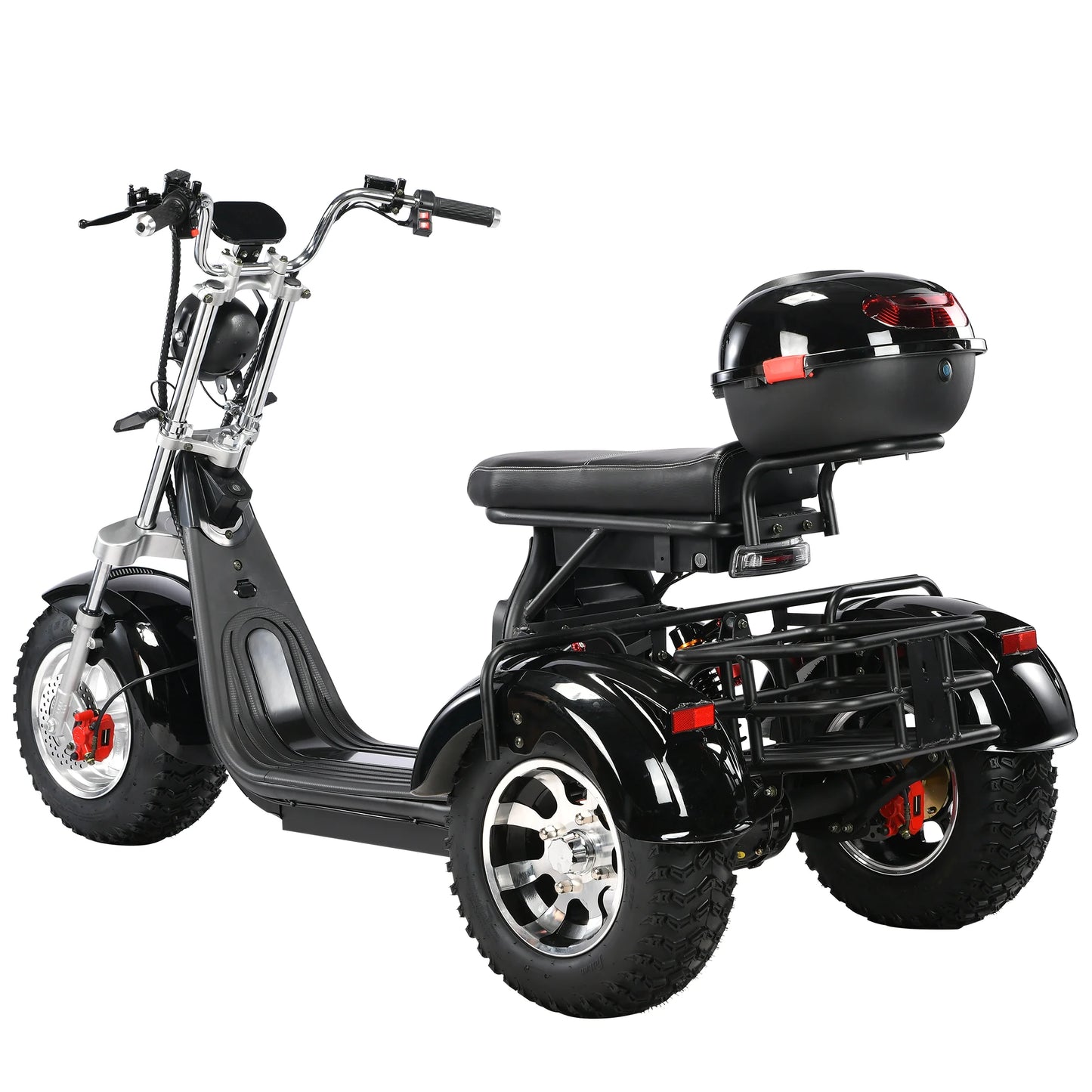 3 Wheel Three Speed Regulation Charge Power Mobility Scooter 3000W Off Road,Tricycle Adult