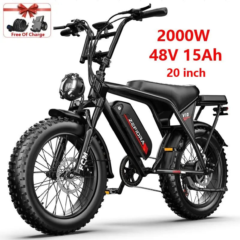 New 2000w Men\'s E-Mountain Bike,20-26 Inch Certified Ul2849 30-50mph 30-60mile 48v,
