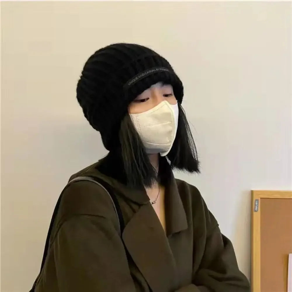 Fashion Winter Warm Hats Women Casual Knitted Bonnet Caps Men Hats Solid Color Hip Hop Unisex