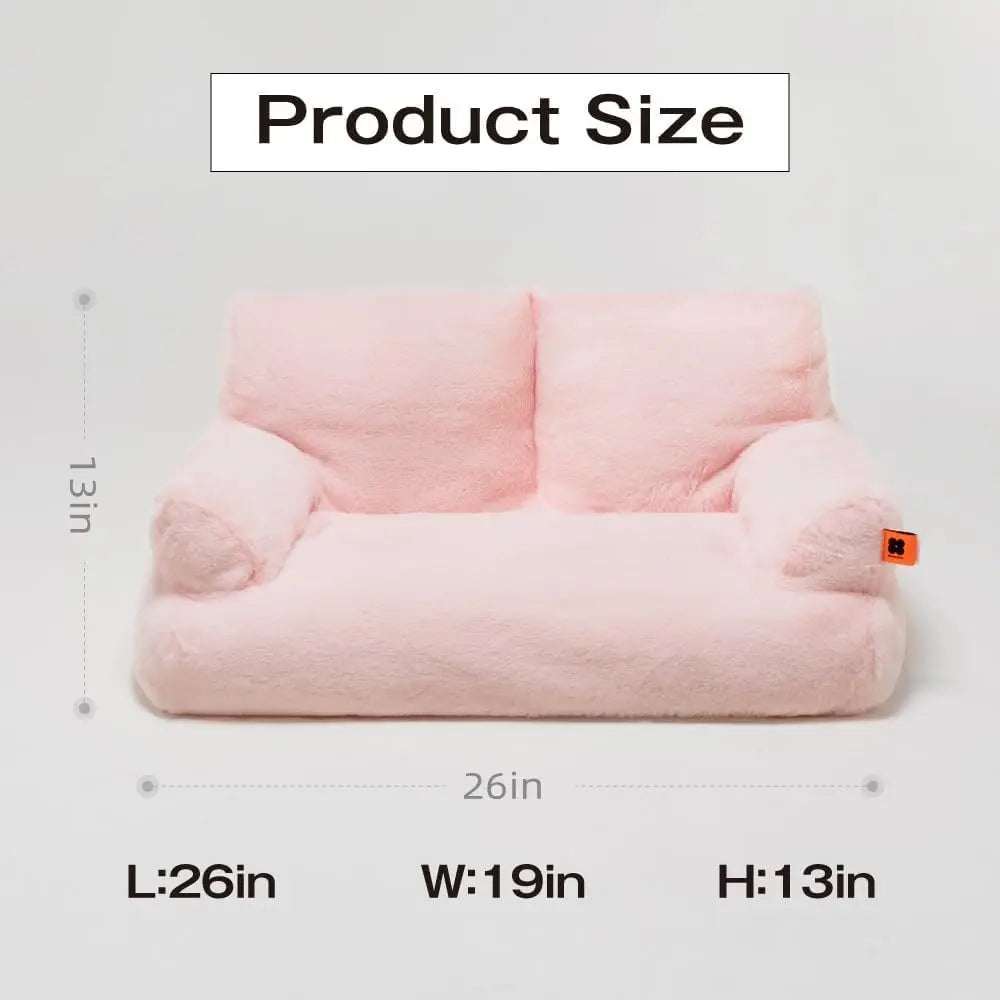 Pet Couch Bed 26×19×13 Inch WashableBeds for Medium Small dogs
