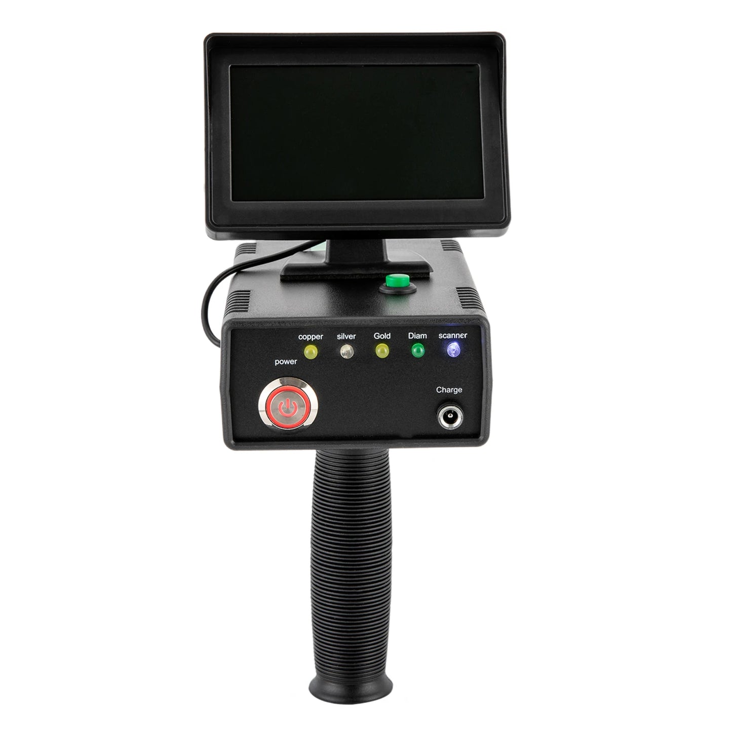 Metal Detector 3D LED Display Gold Finder Underground 30m Treasure Scanner Silver Copper Diamond