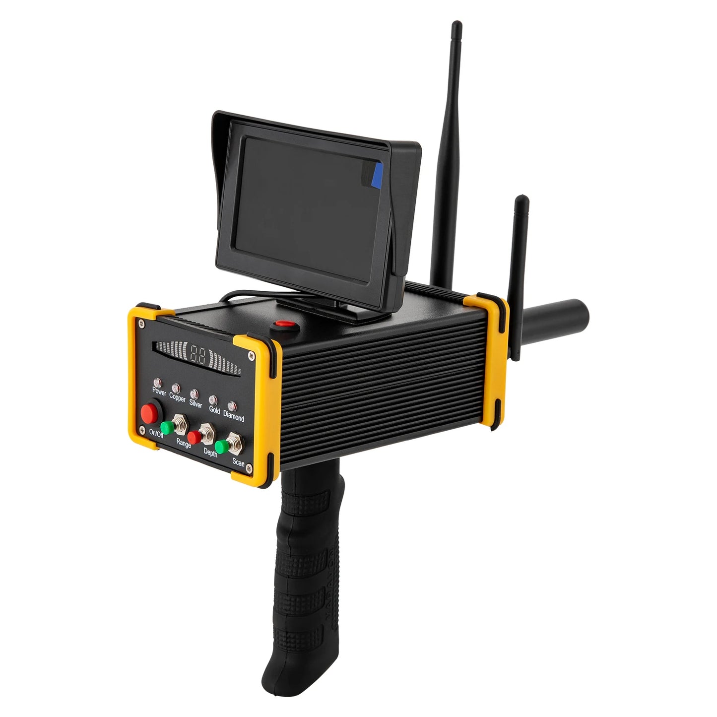 Metal Detector Gold Finder Underground Metal Scanner, High Definition Screen Gold Silver Copper