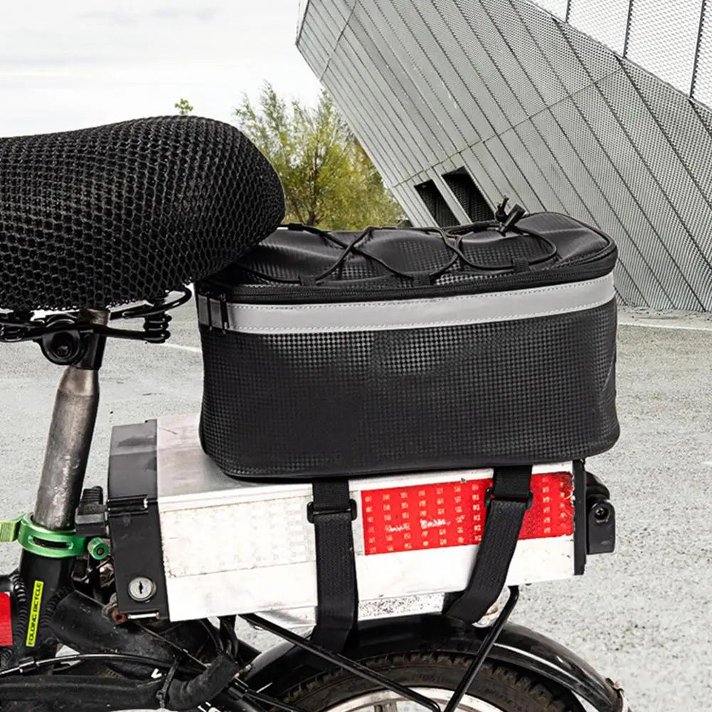 Bike Backseat Trunk Storage Bag Large, Anti-splashing Waterproof, Rack Bags Multi-function