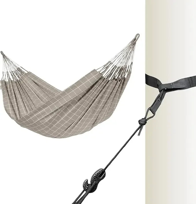 Classic Hammock, Outdoor & Indoor Swing, Relaxation,Weather & Tear Resistant Patio Backyard Hammock