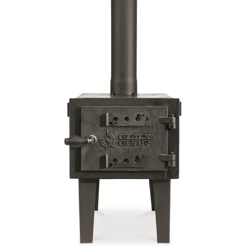 Outdoor Wood Burning Stove, Portable,Chimney Pipe, Cooking, Camping, Tent, Hiking, Fishing