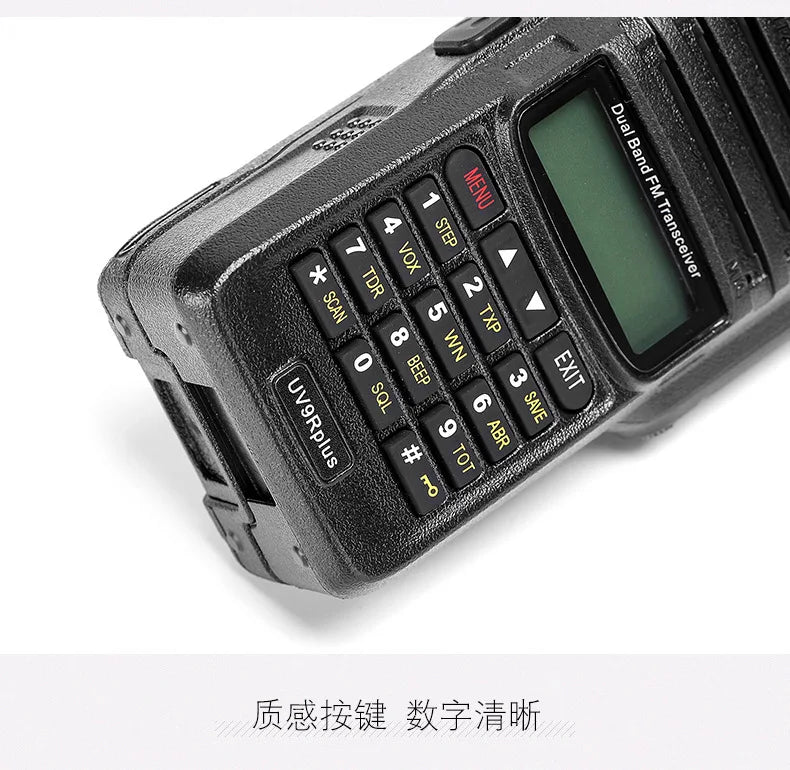 Waterproof Walkie Talkie IP68 10km High Power 10W Dual Band Two Way Radio UHF VHF