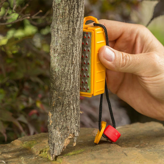 Tinder Maker,Fire Starter Tool Lightweight Stainless Steel Grater Survive,Tool forEmergency
