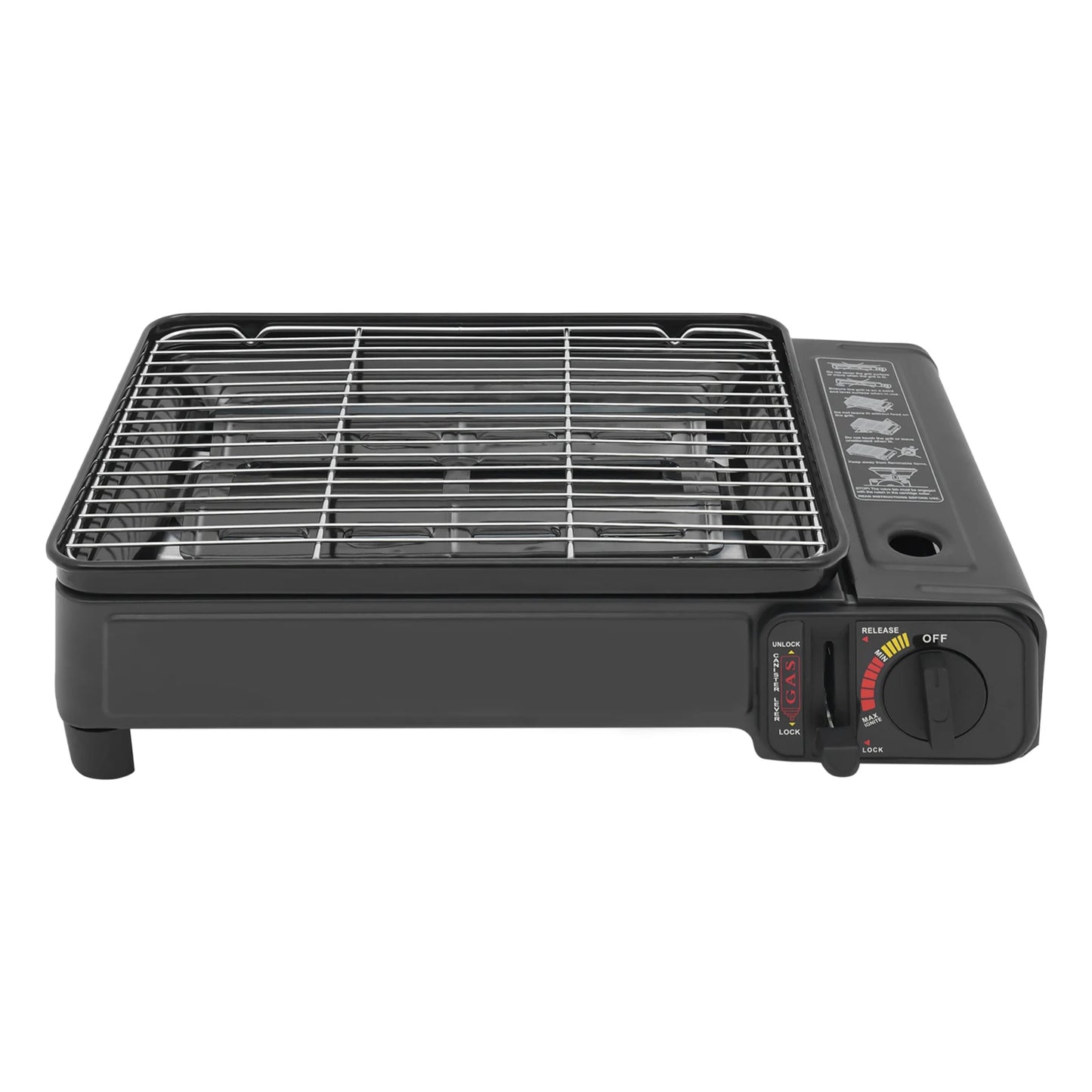 2.2KW Portable LPG/Butane Gas Grill Camping Stove Kit w/Carrying Case for Trekking RV