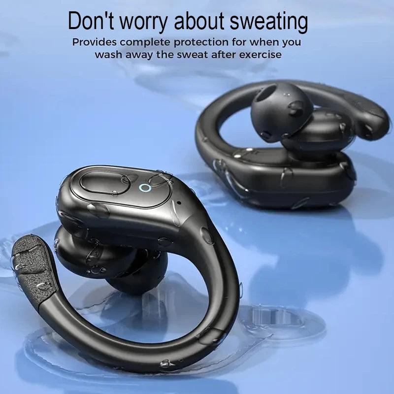 TWS Wireless Bluetooth Earphone Headset 5.3 Sports ear-hook Stereo noise reduction Earbuds HD Call
