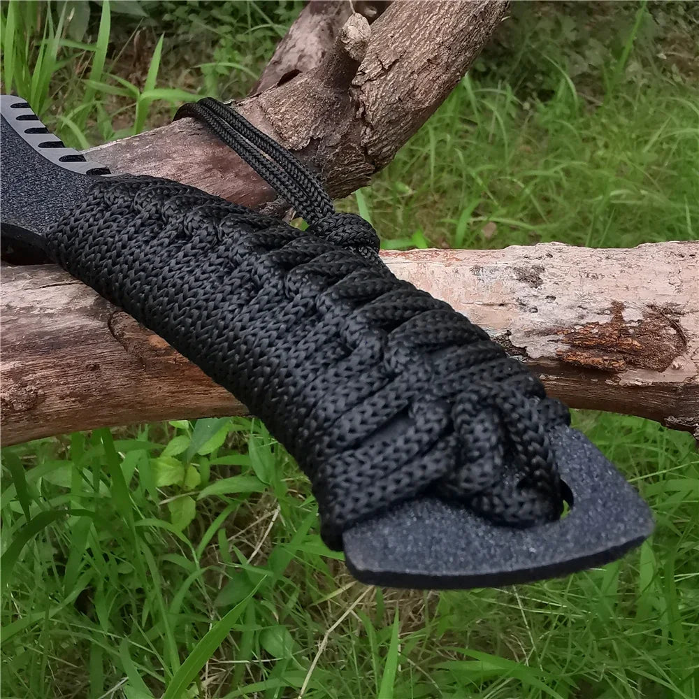 Compact Outdoor Tomahawk: Stainless Steel Blade, Non-Slip Handle, Jungle Machete & SurvivalTool