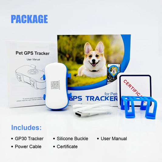 ‌4G Dog Cat GPS Tracker for Pets - Waterproof Smart Locator with App, Live Tracking &  Search,