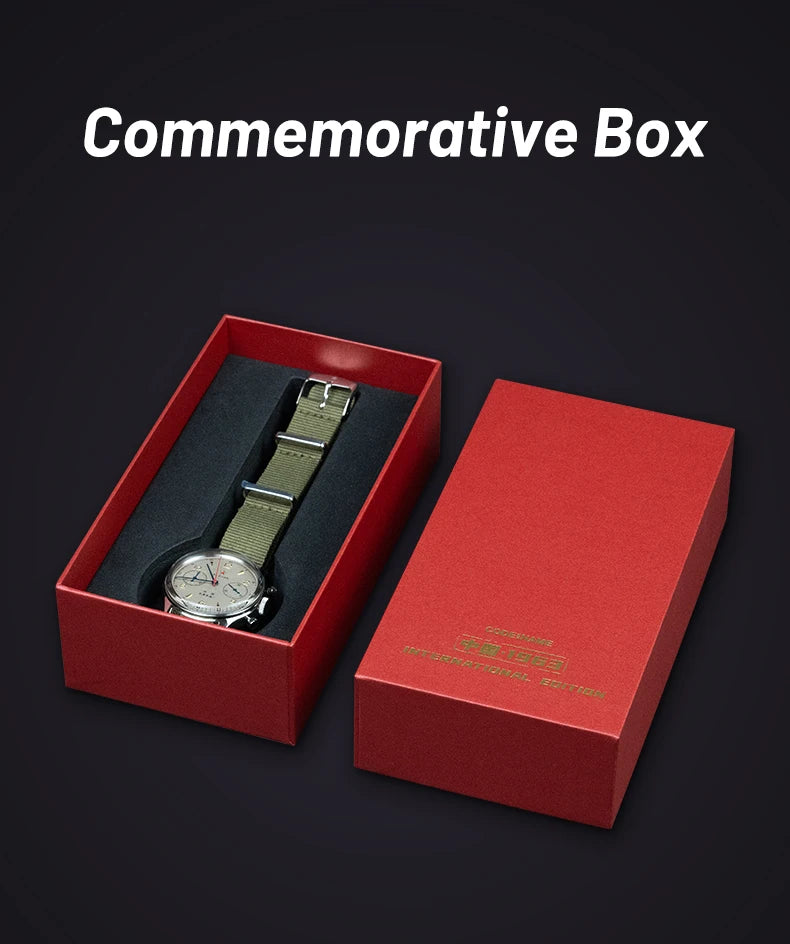 Seagull 1963 International Chronograph Manual Winding Mechanical Watches Original ST1901