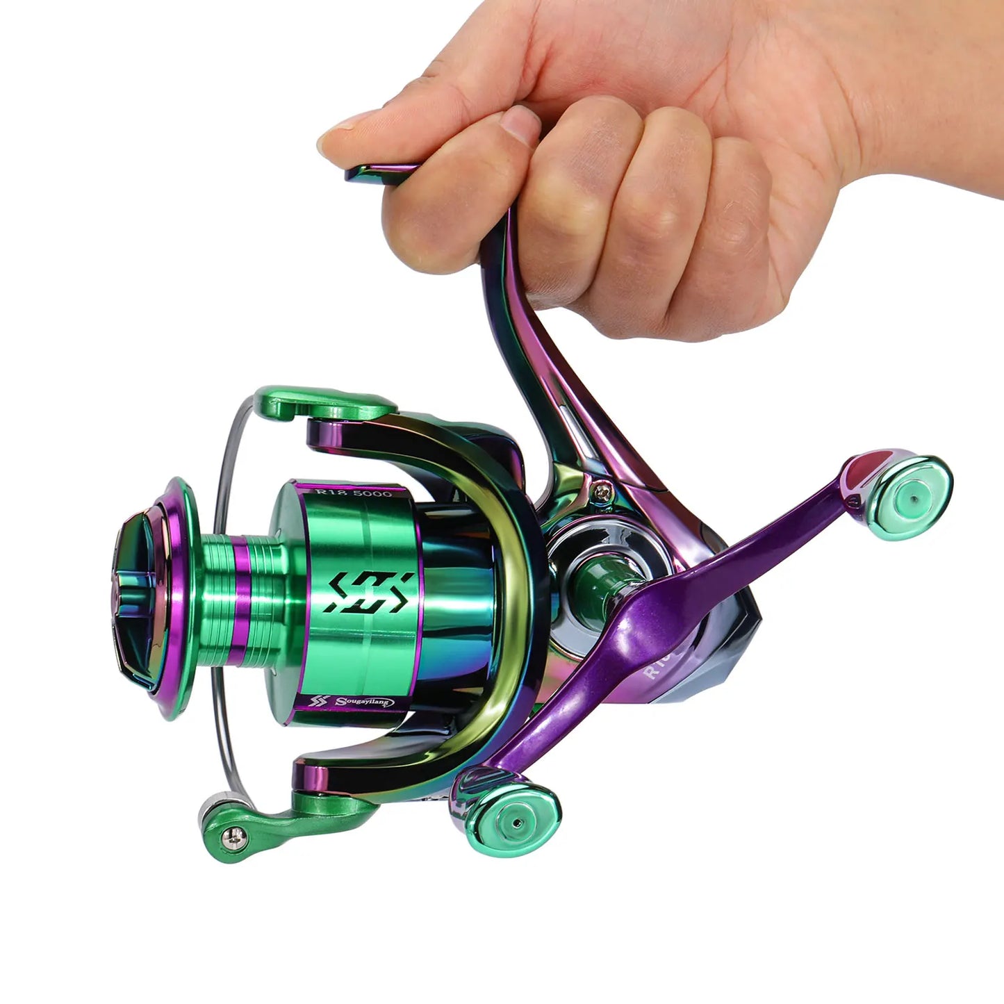 Spinning Fishing Reel 1000-4000 Metal Spool Saltwater Max Drag 10kg Fishing Carp Reel Fishing Tools