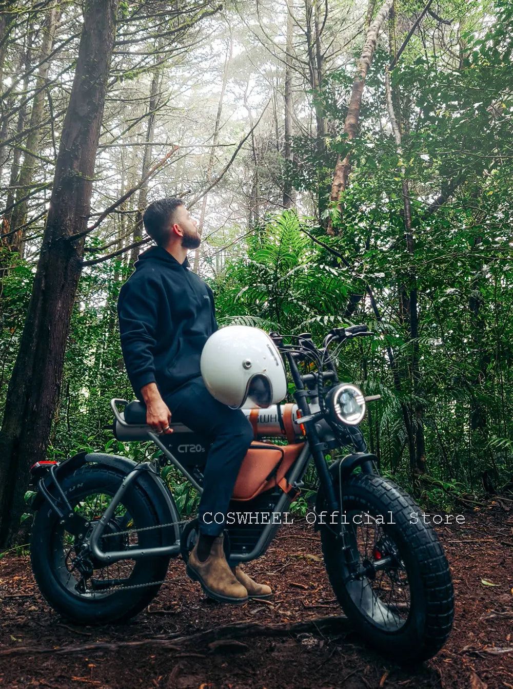 Electric Bike CT20S 2000W Motorcyle 20 Inch Fat Tire ,60V 27.5AH Bikes Adult
