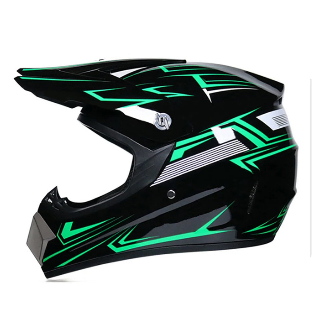 Motorcycle Full Face Helmet  Motocross Resistant ABS Engineering Plastic/Adult/Cross Country