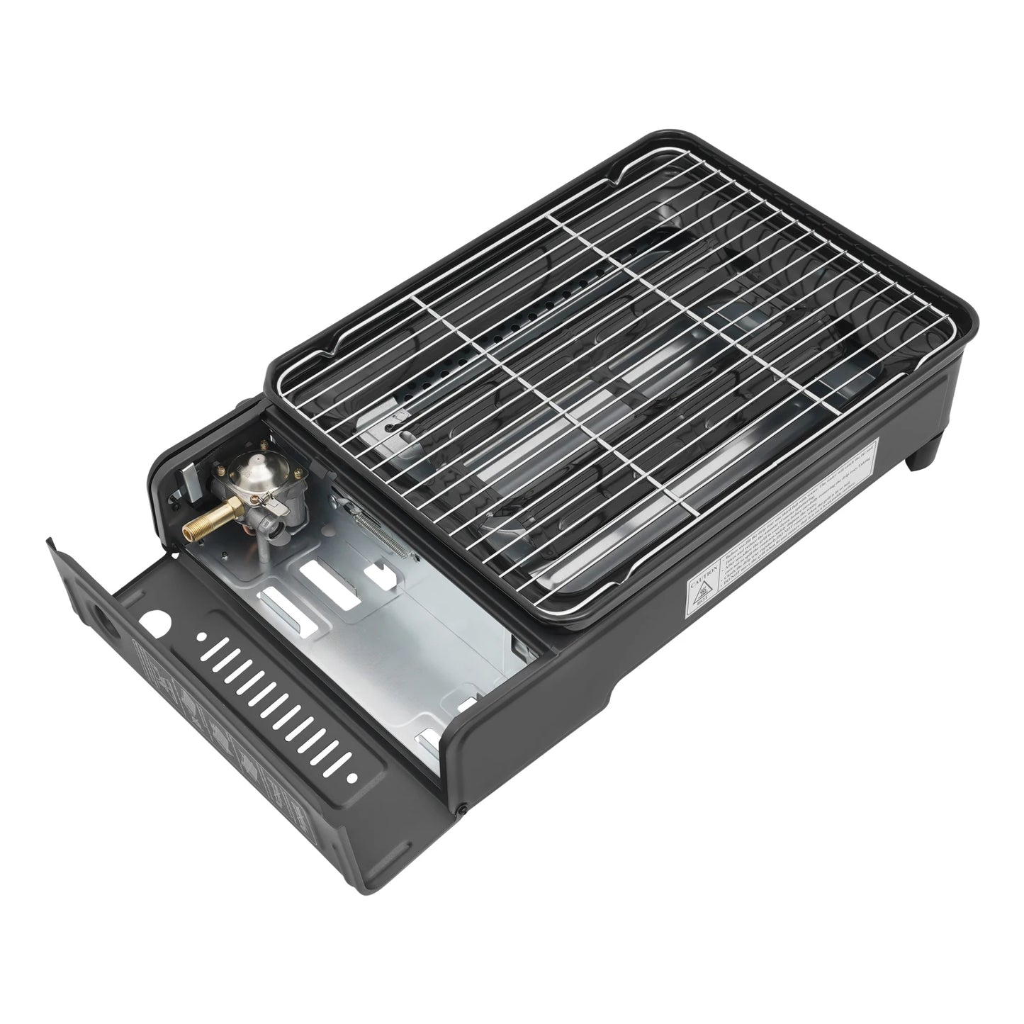 2.2KW Portable LPG/Butane Gas Grill Camping Stove Kit w/Carrying Case for Trekking RV