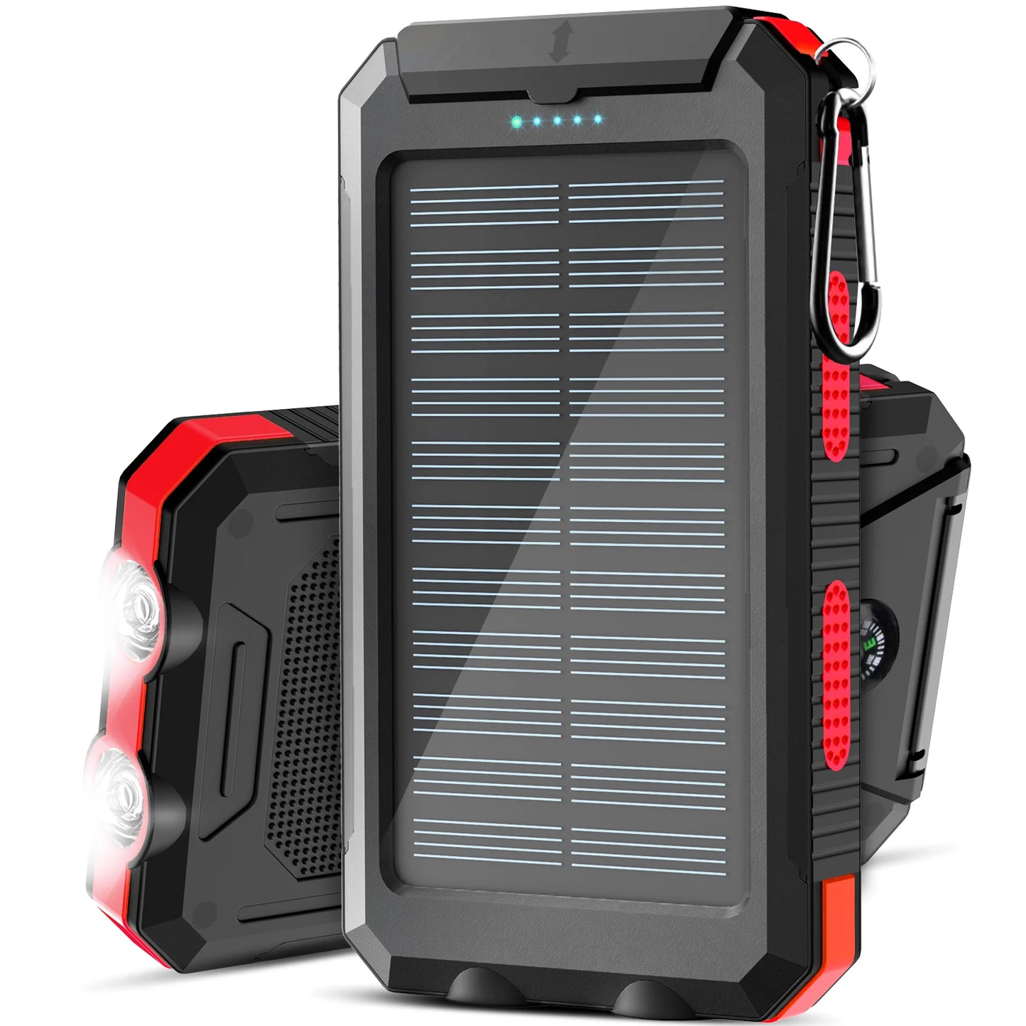 Waterproof Outdoor Solar Power Bank 38800mAh Dual USB Solar Mobile Phone Charger Solar Powerbank