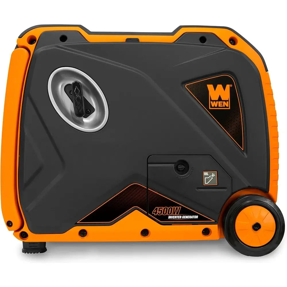 Ultra-Quiet 4500W Electric Start Portable Inverter Generator, Fuel Shut-Off, NOT SOLAR