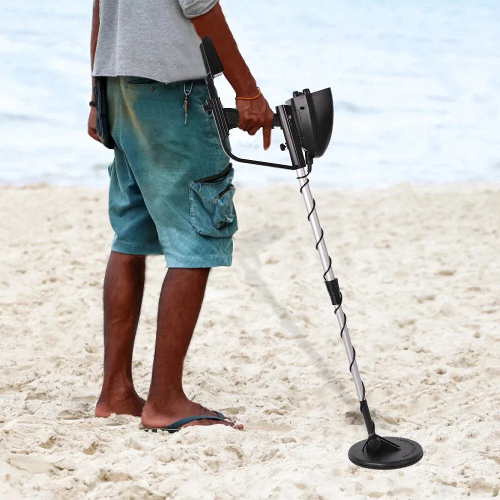LCD High Accuracy Professional Metal Detectors Waterproof Detect gold & metals
