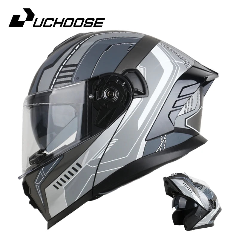 DIY modular helmetDOT Motorcycle Helmet Four Seasons Motocross Racing Modular Flip Up  Men Women