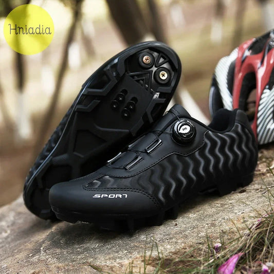 Mountain Bike Cycling Shoes Cleats SPD Lock Pedal Racing High-quality Bicycle Shoes