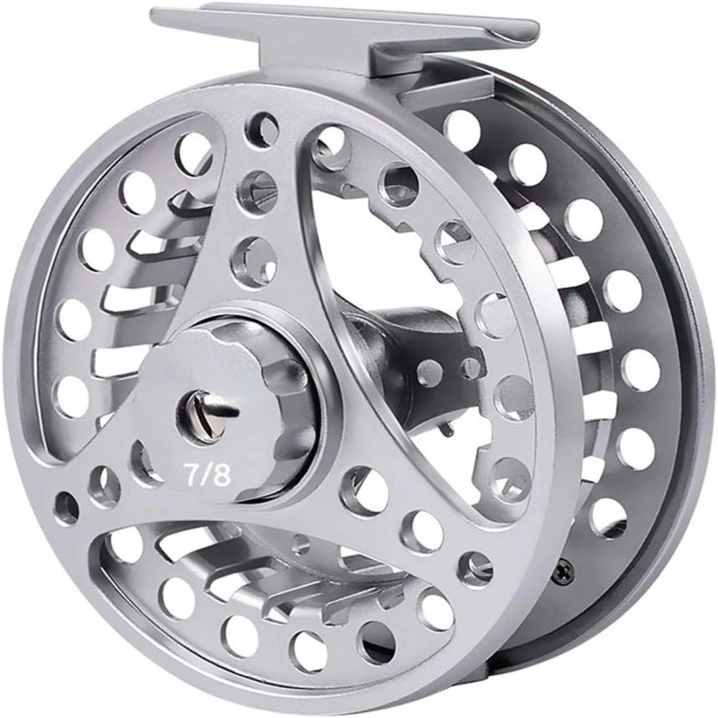 Durable High-Quality Blue, Red, Black, Silver Aluminum Alloy Fly Fishing Reel