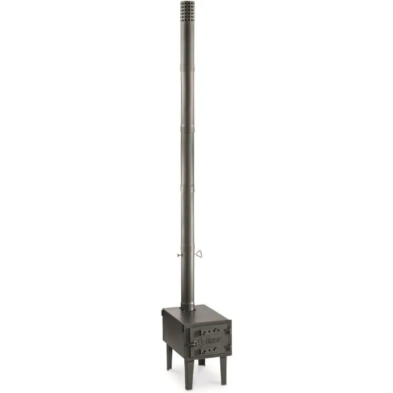Outdoor Wood Burning Stove, Portable,Chimney Pipe, Cooking, Camping, Tent, Hiking, Fishing