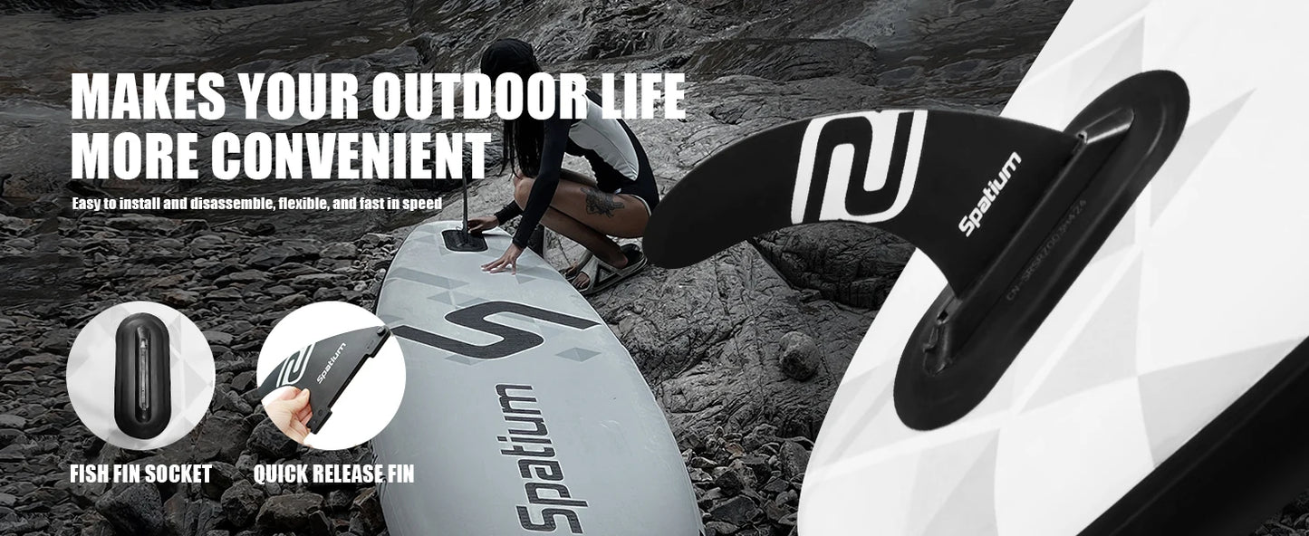 Inflatable Stand Up Paddle Board,Accessories, Anti-Slip EVA Deck, 11’5’’  Adults
