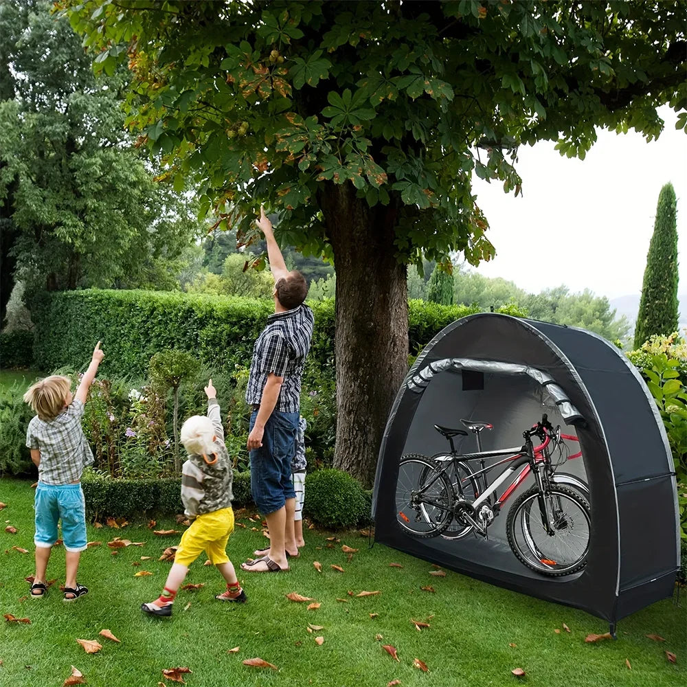 Outdoor Storage Bicycle Shelds,Foldable Portable, Waterproof Foldable Bicycle Protective Gear