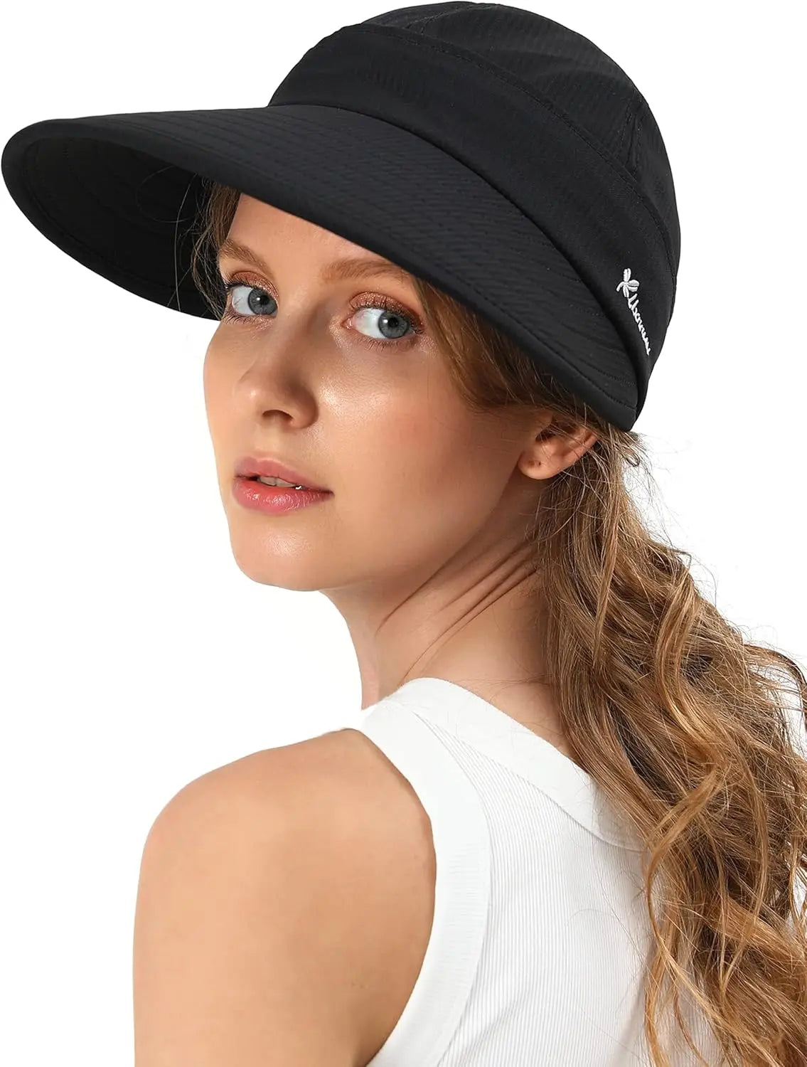 Sun Hats for Women,Wide Brim Visor UV Protction,foldable, Dual Purpose for Beach Summer