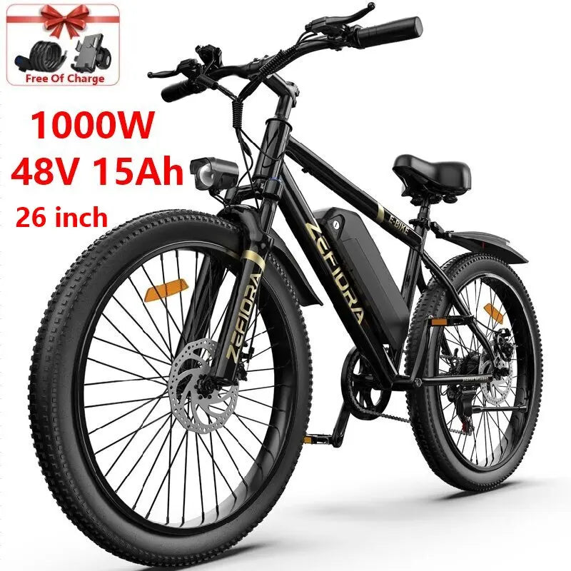 New 2000w Men\'s E-Mountain Bike,20-26 Inch Certified Ul2849 30-50mph 30-60mile 48v,
