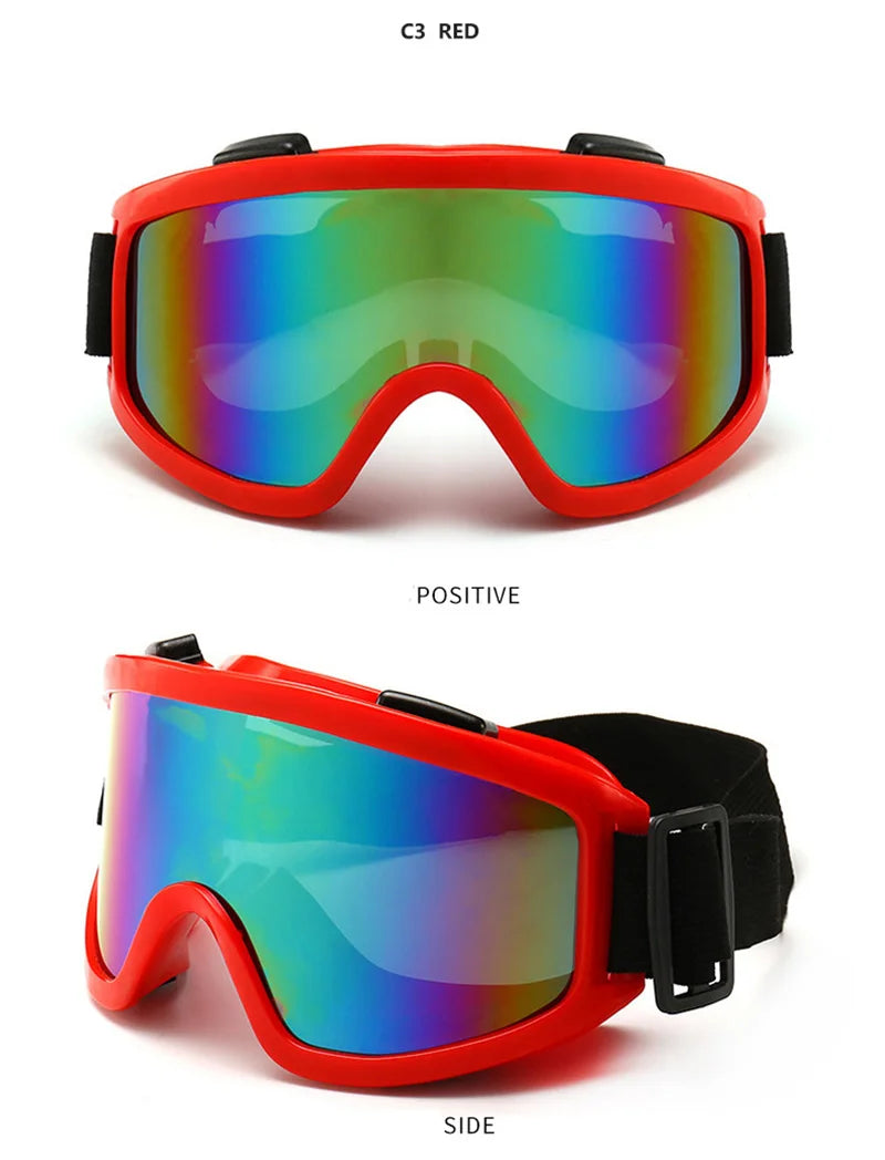 Protective Glasses Motorcycle Helmet Outdoor Sports Windproof DustproofSki Snowbd Goggle Motocross