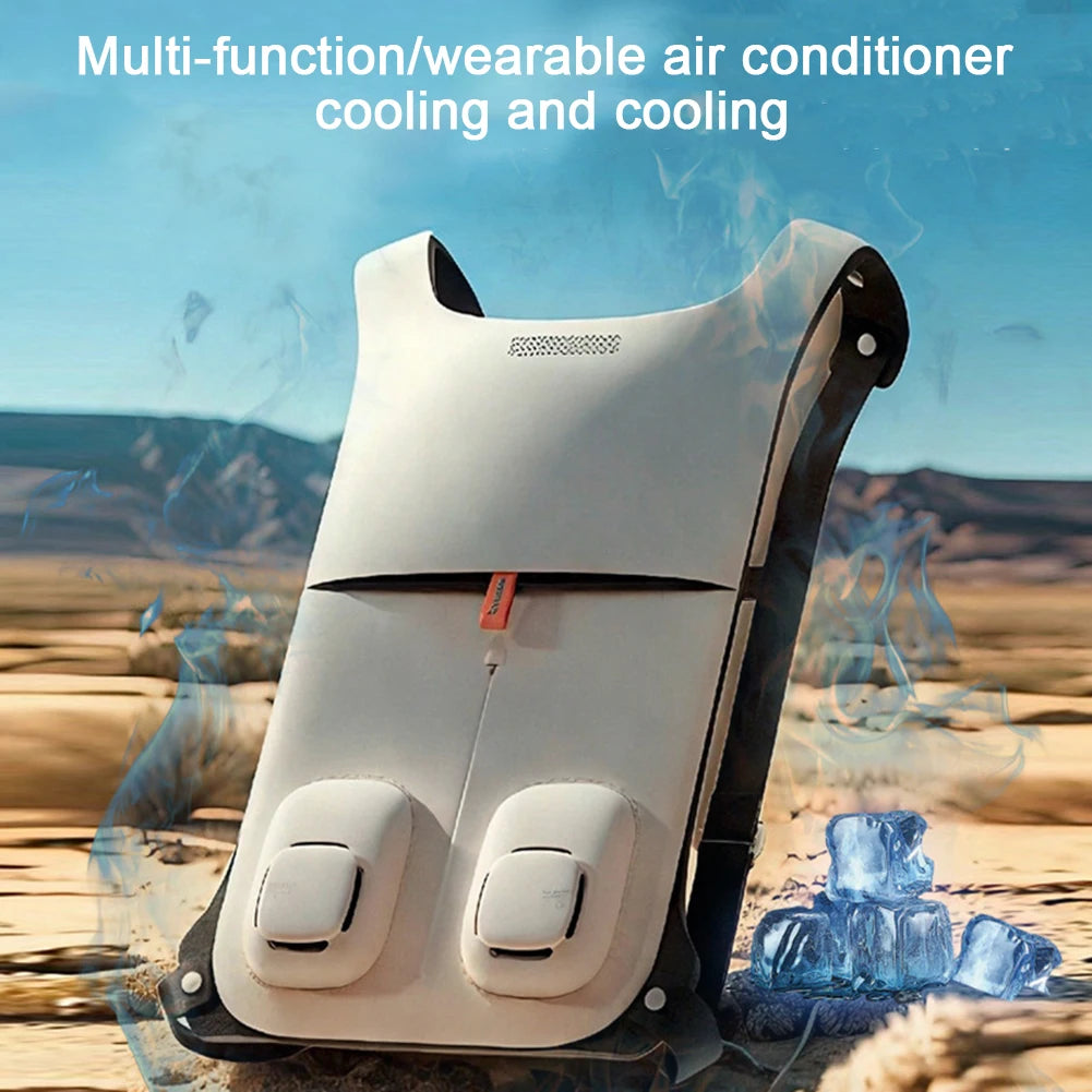 Summer Cooling Vest Semiconductor Refrigerationr Outdoor Work Circulating Ice Clothes Waterproof