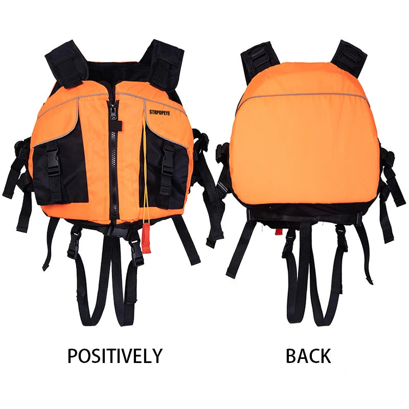 Swim Vest,Adults, Buoyancy Assist Swim Jacket - Portable Inflatable Snorkeling Vest Sports Safety