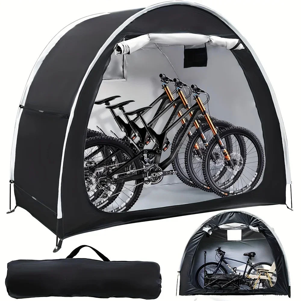 Outdoor Storage Bicycle Shelds,Foldable Portable, Waterproof Foldable Bicycle Protective Gear
