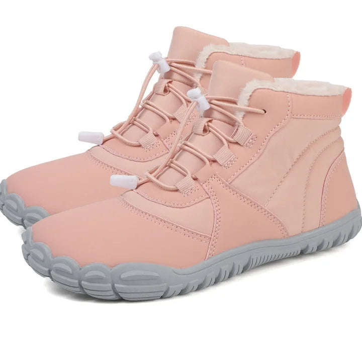 Winter Snow Boots Barefoot Hiking Anti Slip Cold-Proof Lightweight High-Top Booties for Men Women