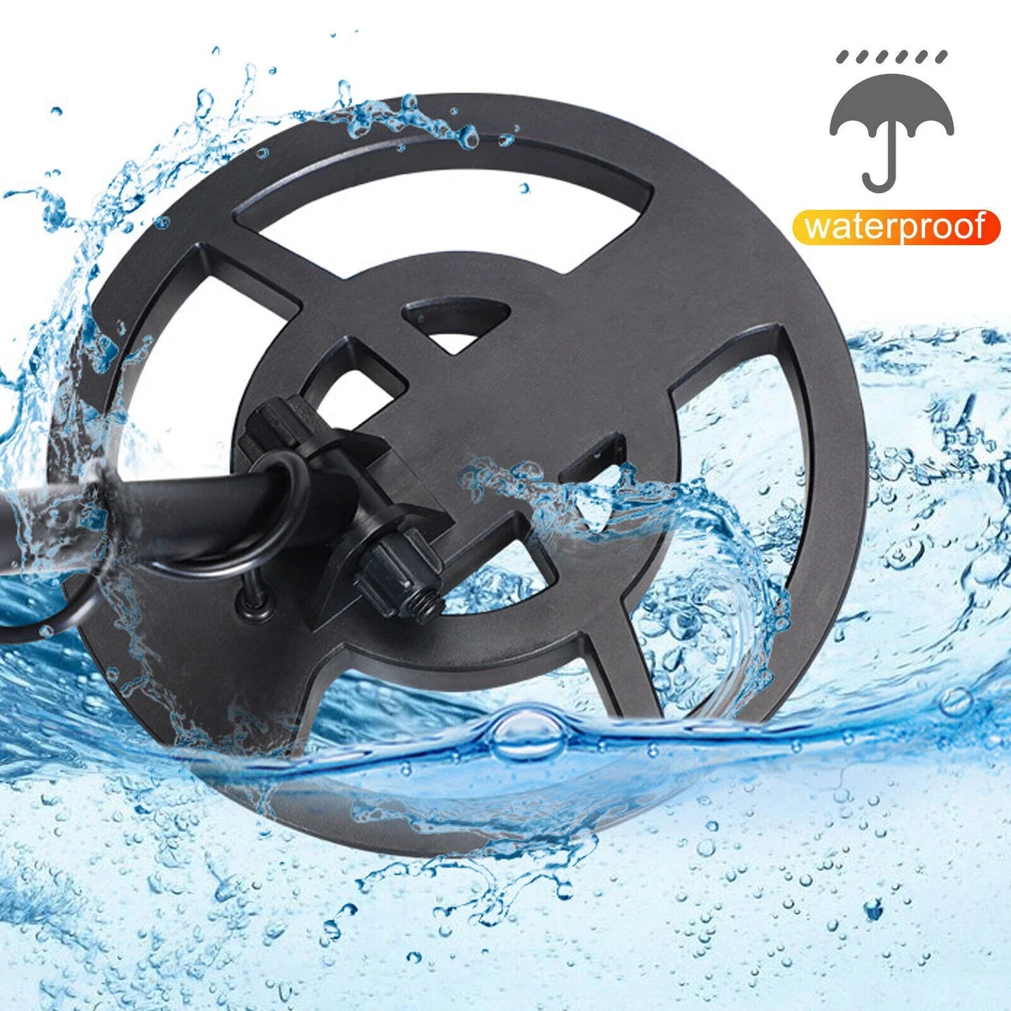 LCD High Accuracy Professional Metal Detectors Waterproof Detect gold & metals