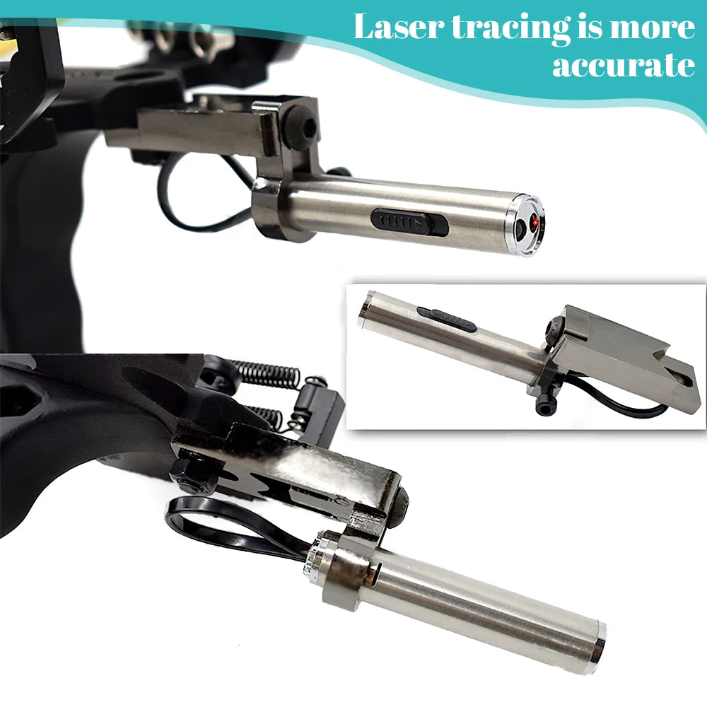 Professional Slingshot Metal Laser Fishing Hunting Catapult High Duty Powerful Sling Shot Arrow Rest