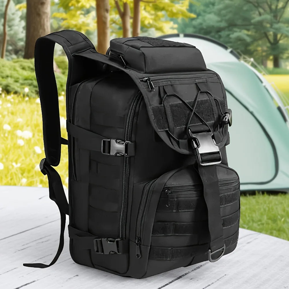 35L tactical backpack survival hiking backpack cycling backpack fishing backpack suitable for travel camping and outdoor sports