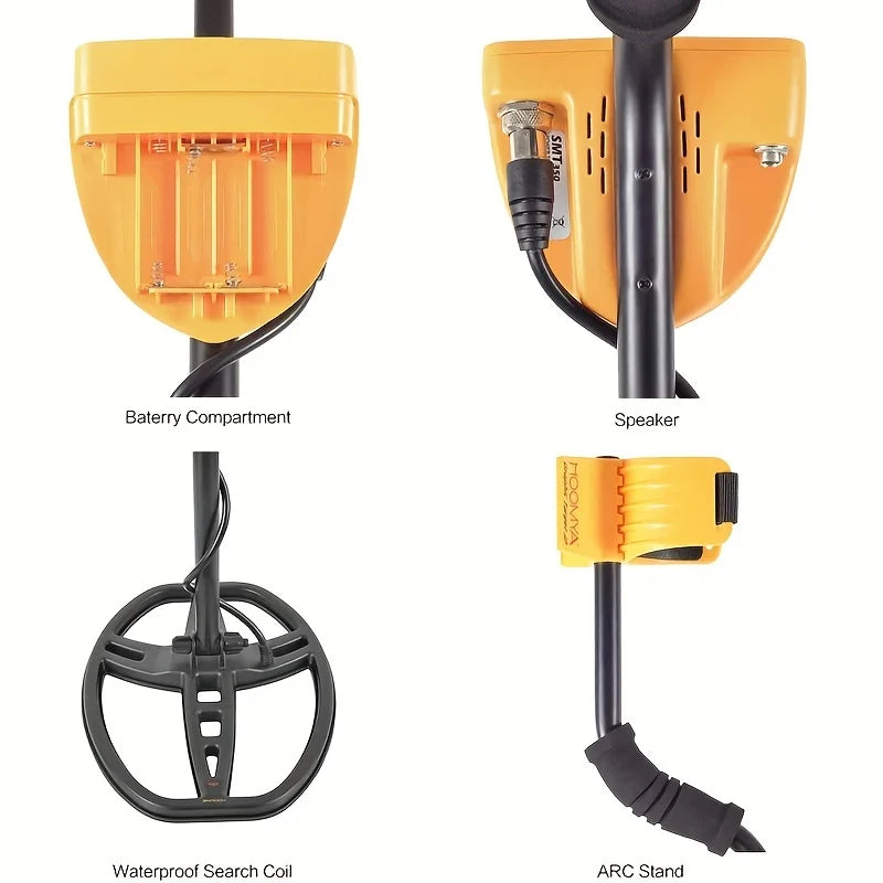 Underground Metal Detector Gold ,Treasure Hunt MD6350 Professional Detecting Equipment 2 yr warranty