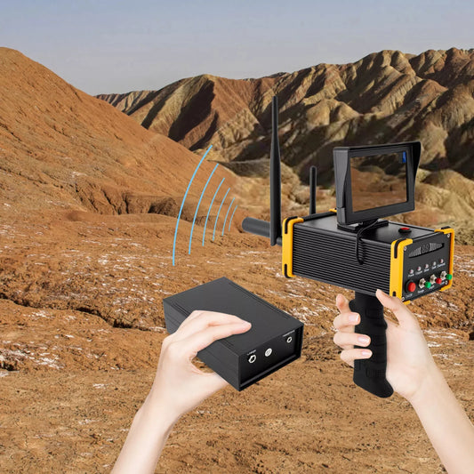 Long Range 3D Gold Silver Gem Diamond Metal Detector – LCD Treasure Hunter Tool