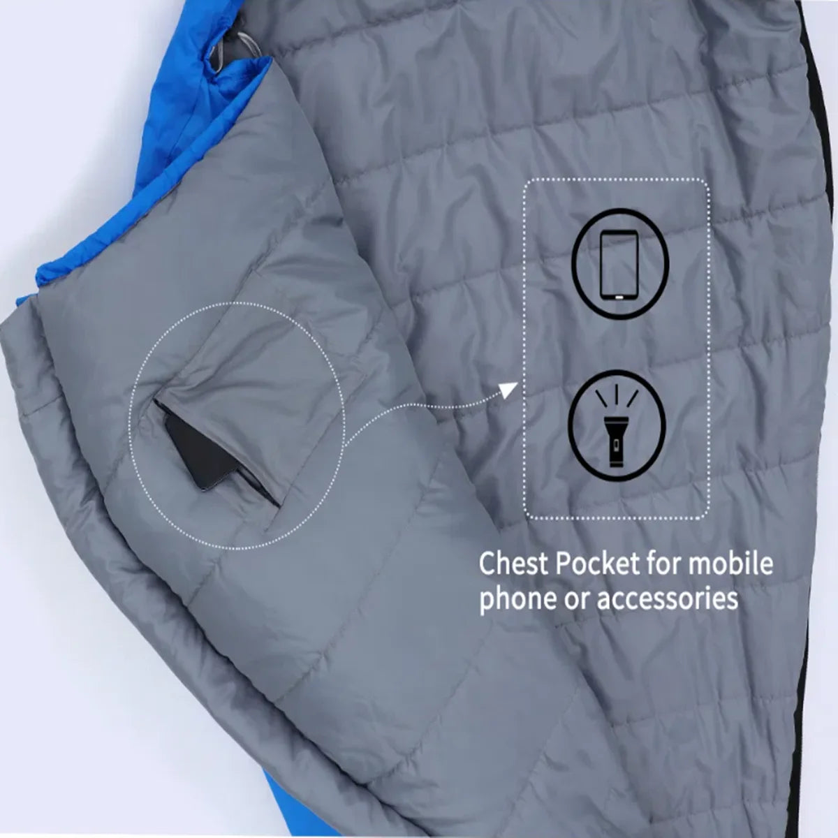 Kamperbox Camping Sleeping Bag Outdoor Camping 3 Season Sleeping Bag Camping