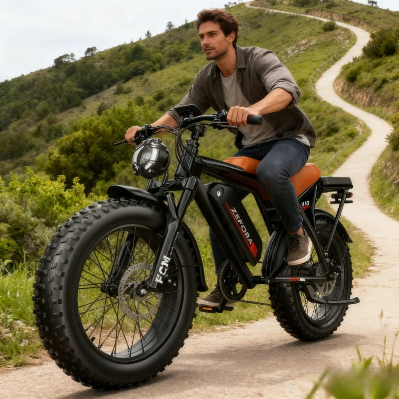  2000w 50kmh E-Bike,14 20 Inch Capable Of Climbing 45° Slopes 48v 10ah 15ah 17.5ah 20ah Battery