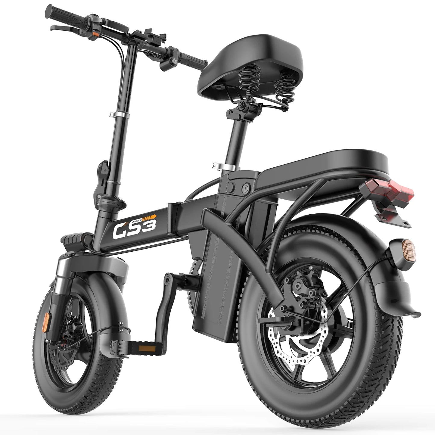 GS3 E-Bike 48V 15AH 500W Motor,20KM/H Max Speed Motorcycle Style E-bike
