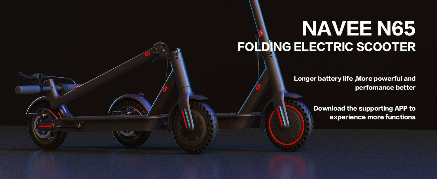 350W Foldable Electric Scooter Adults Teens,Explosion-proof Tires,Dual Brake System,Lightweight