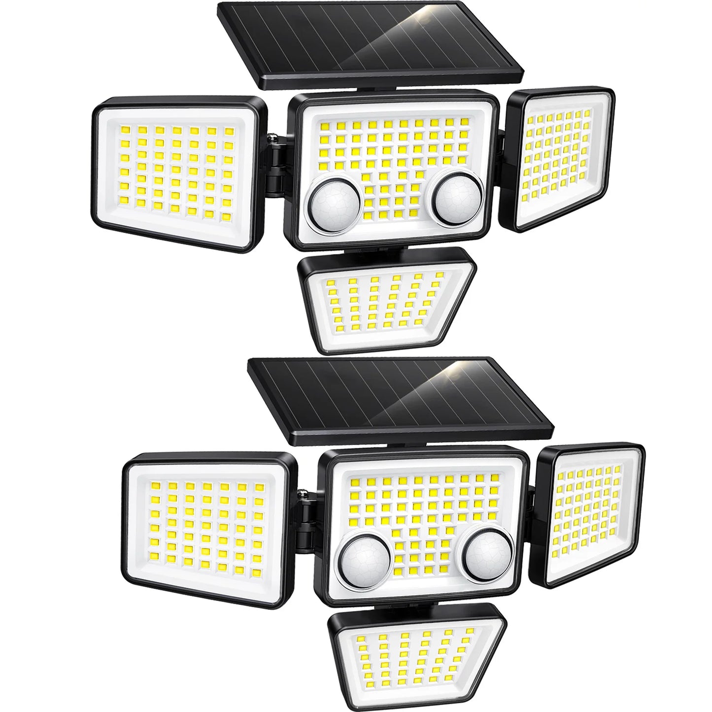 Solar Outdoor Lights - 3000LM 188 LED Motion Sensor Lights Security Lights for Backyard Patio