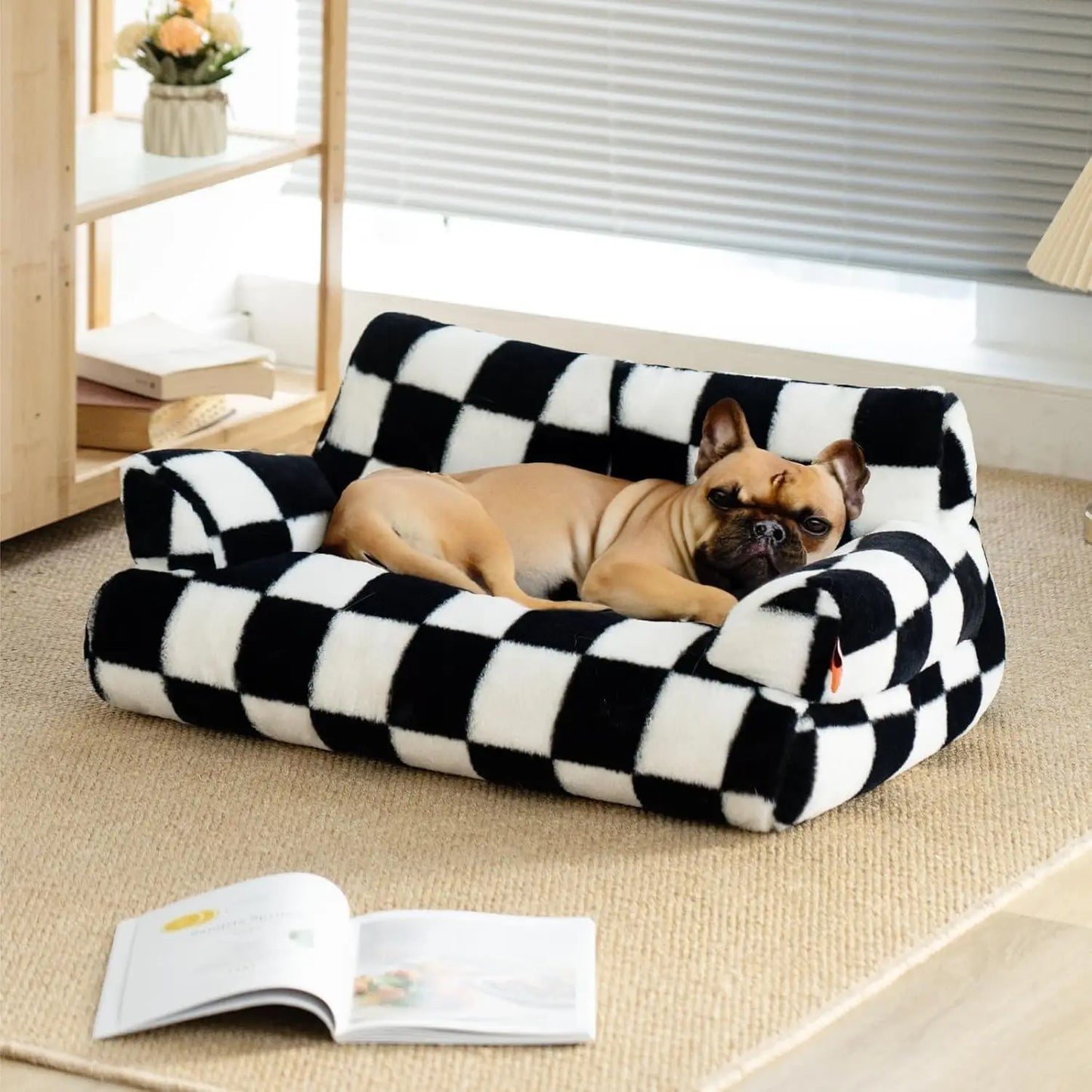 Pet Couch Bed 26×19×13 Inch WashableBeds for Medium Small dogs