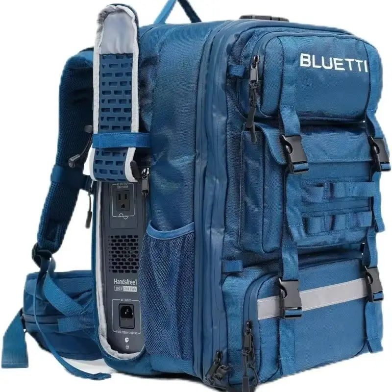 [US Stock] BLUETTI Handsfree 1 Solar Backpack Power Station, 268.8Wh 300W LiFePO4 Solar Generator